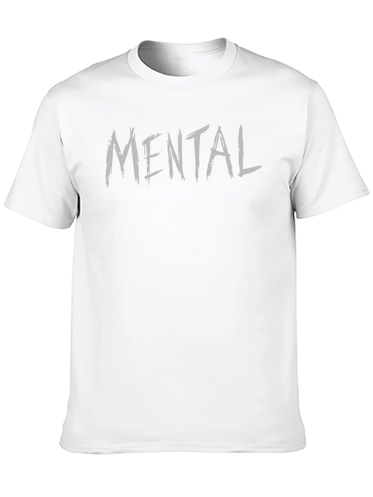 Mental Graphic Tee - Casual Style