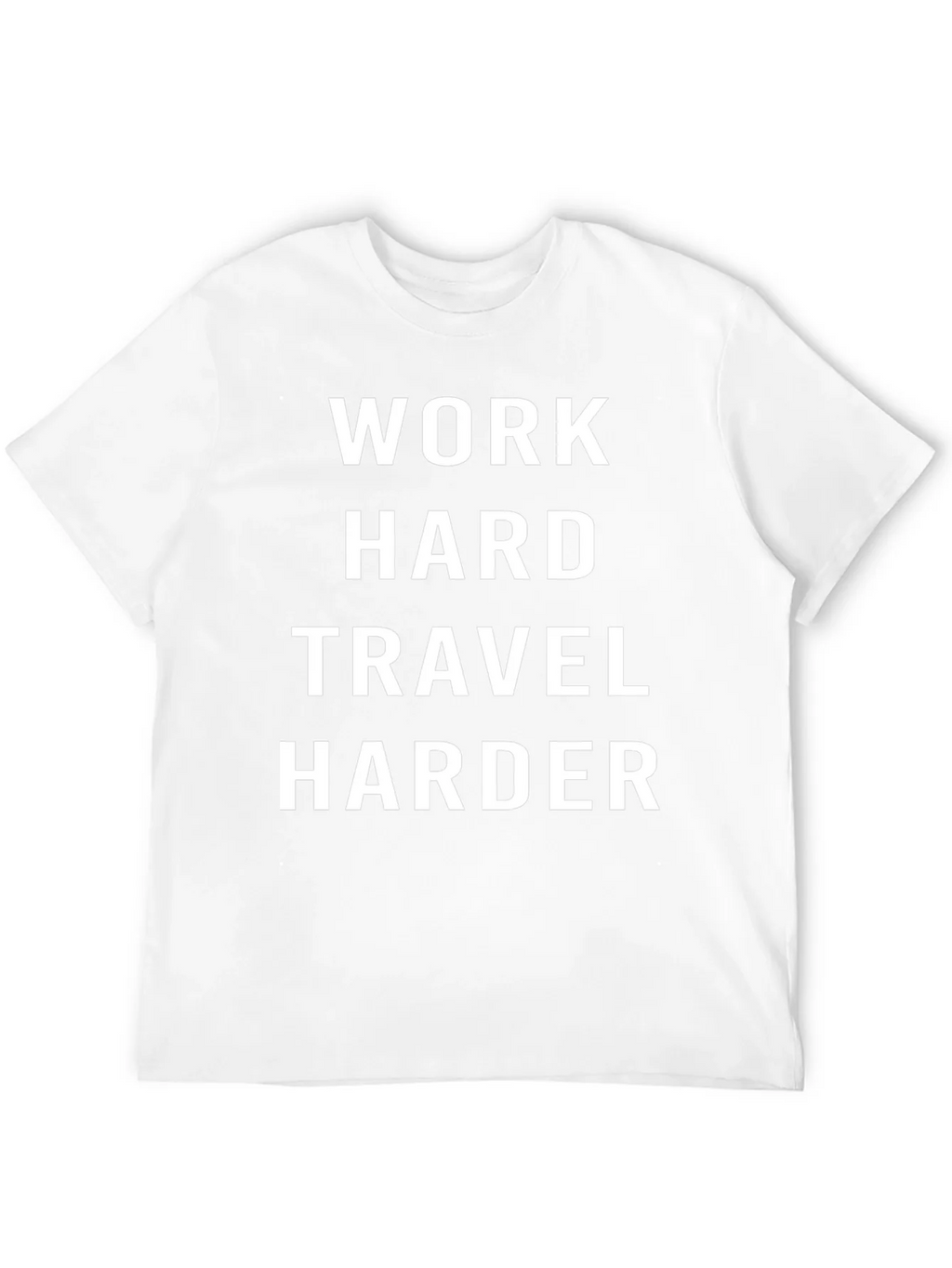 Work Hard Travel Harder Graphic Tee
