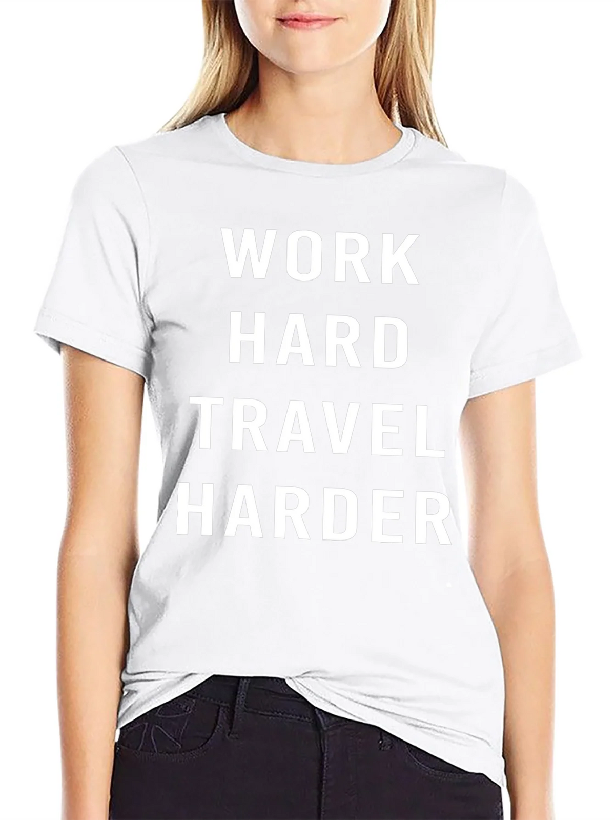 Work Hard Travel Harder Graphic Tee