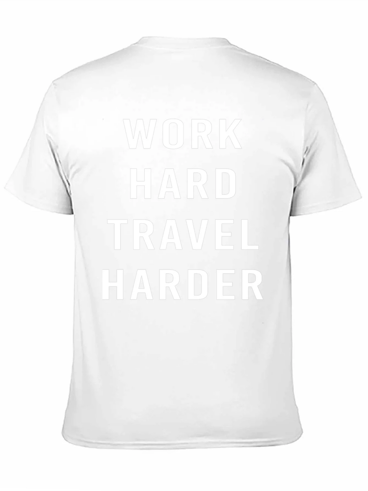 Work Hard Travel Harder Graphic Tee