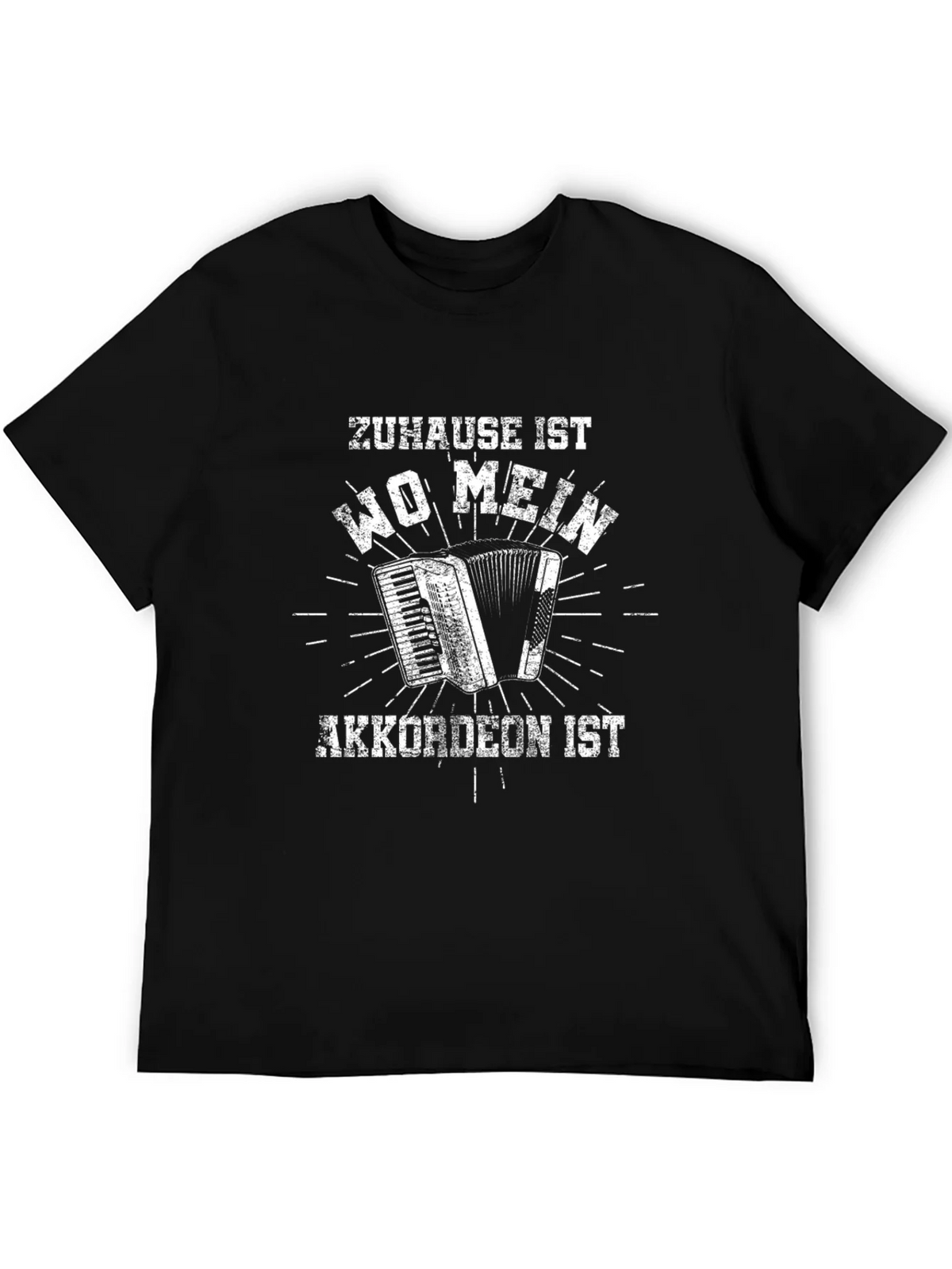 Accordion Player T-Shirt - Zuhause Ist Wo Mein Akkordeon Ist