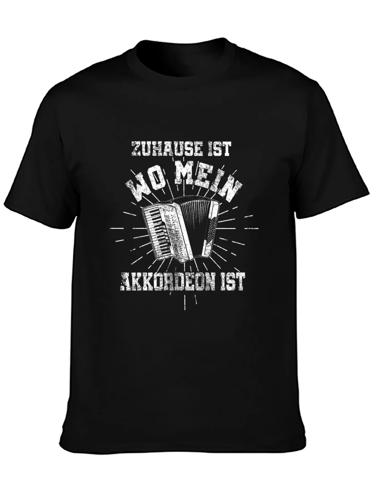 Accordion Player T-Shirt - Zuhause Ist Wo Mein Akkordeon Ist
