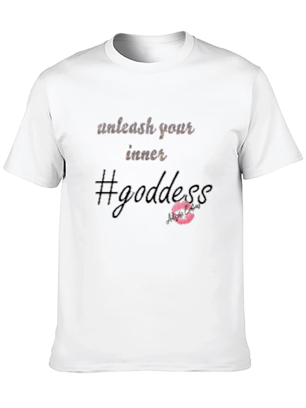 Unleash Your Inner Goddess Black T-Shirt