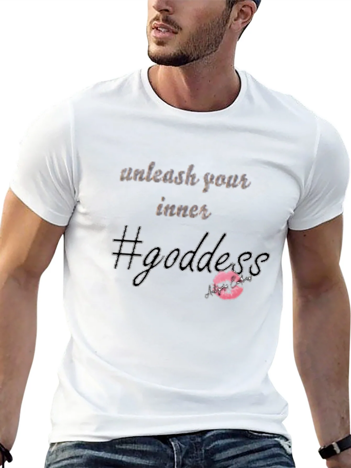 Unleash Your Inner Goddess Black T-Shirt