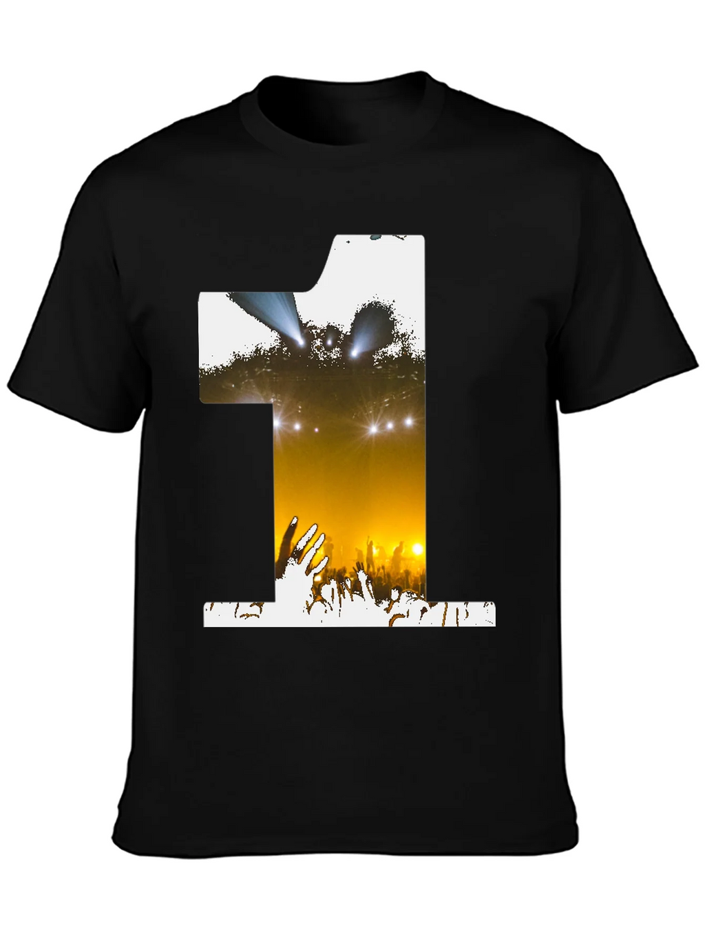 Concert Number One Black T-Shirt