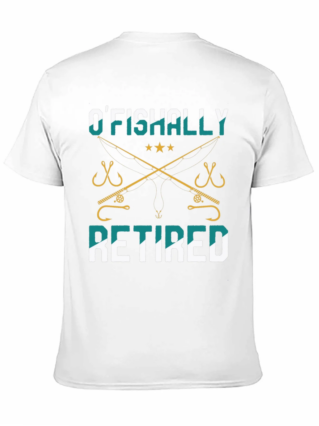 OFishally Retired Fishing T-Shirt