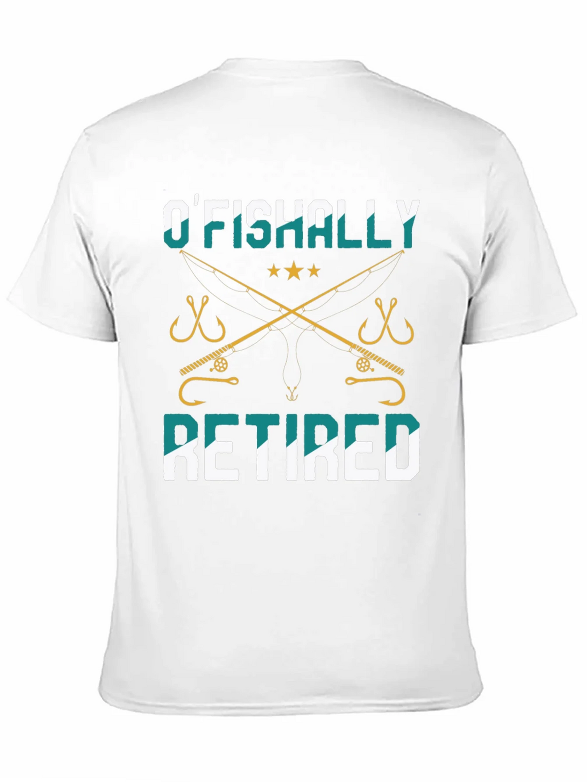 OFishally Retired Fishing T-Shirt