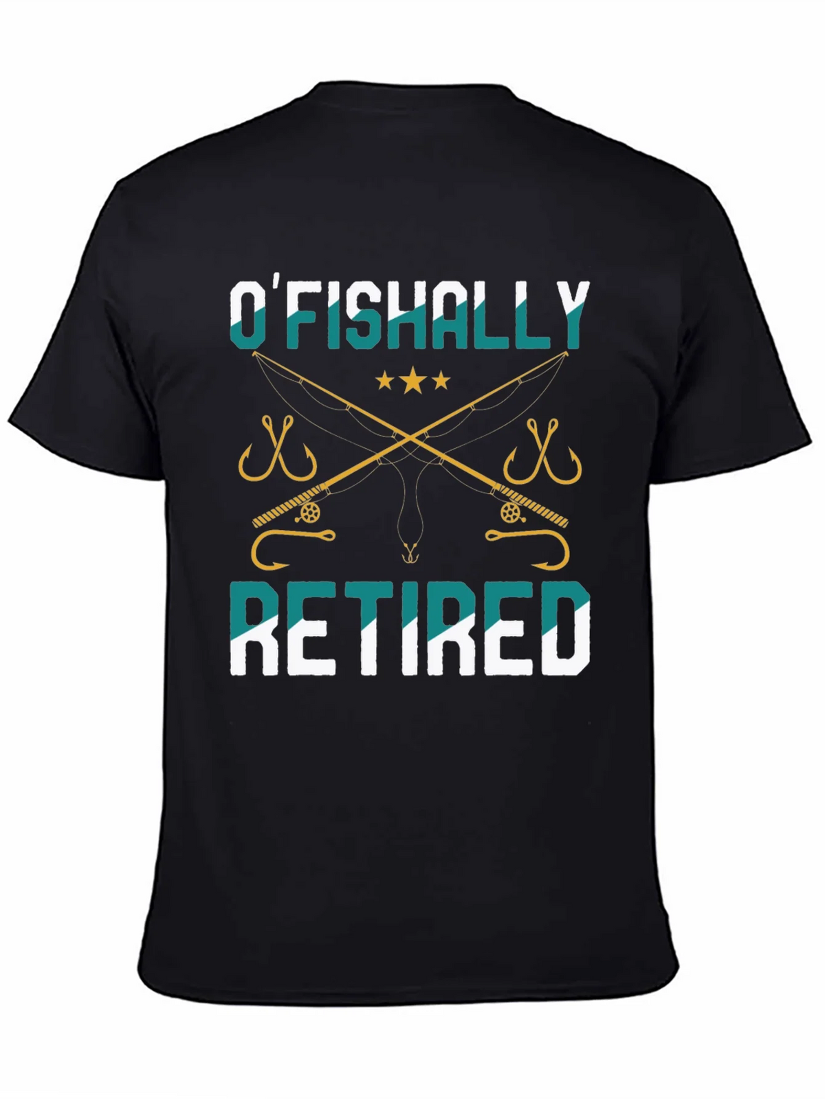 OFishally Retired Fishing T-Shirt