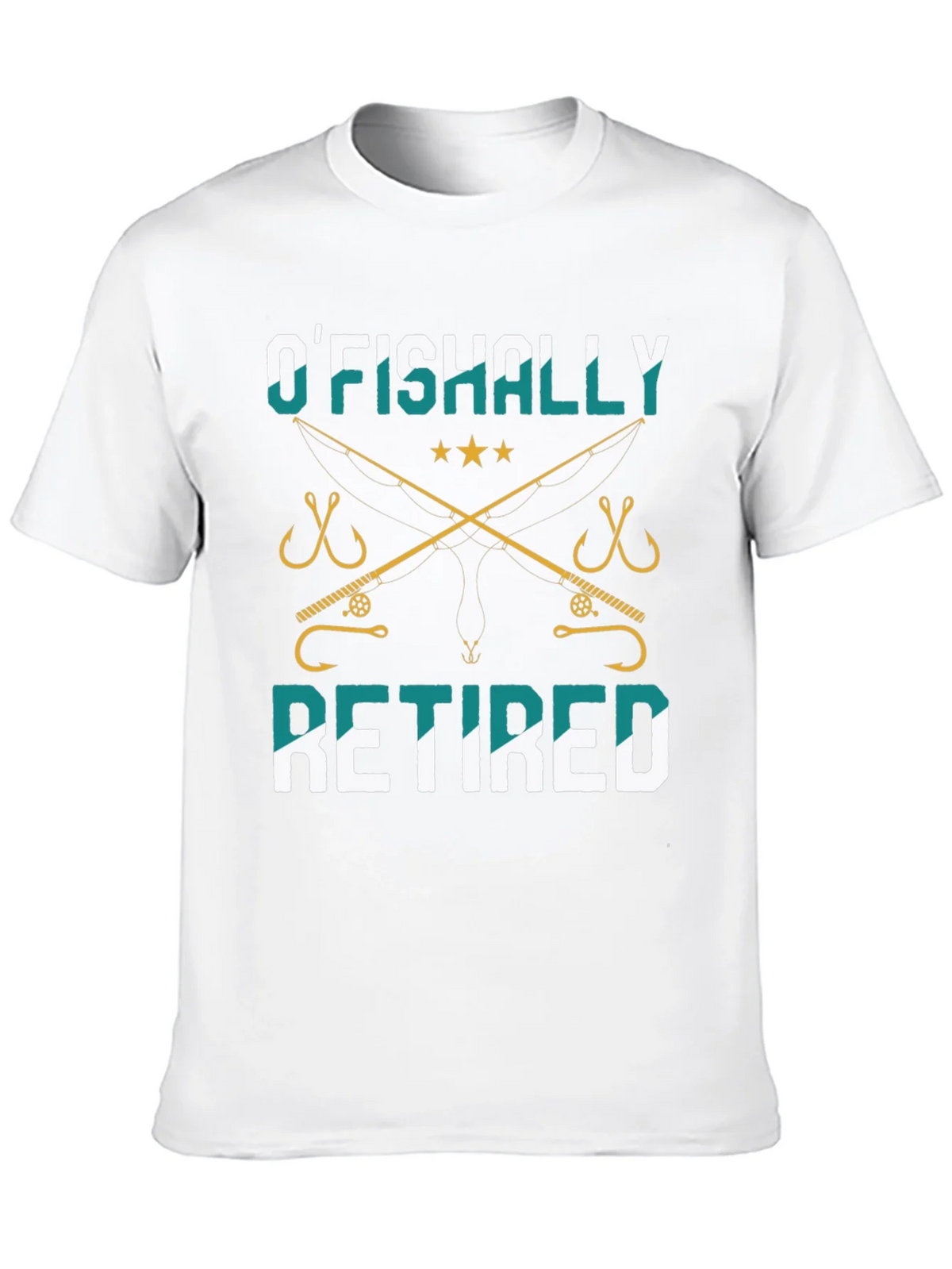 OFishally Retired Fishing T-Shirt