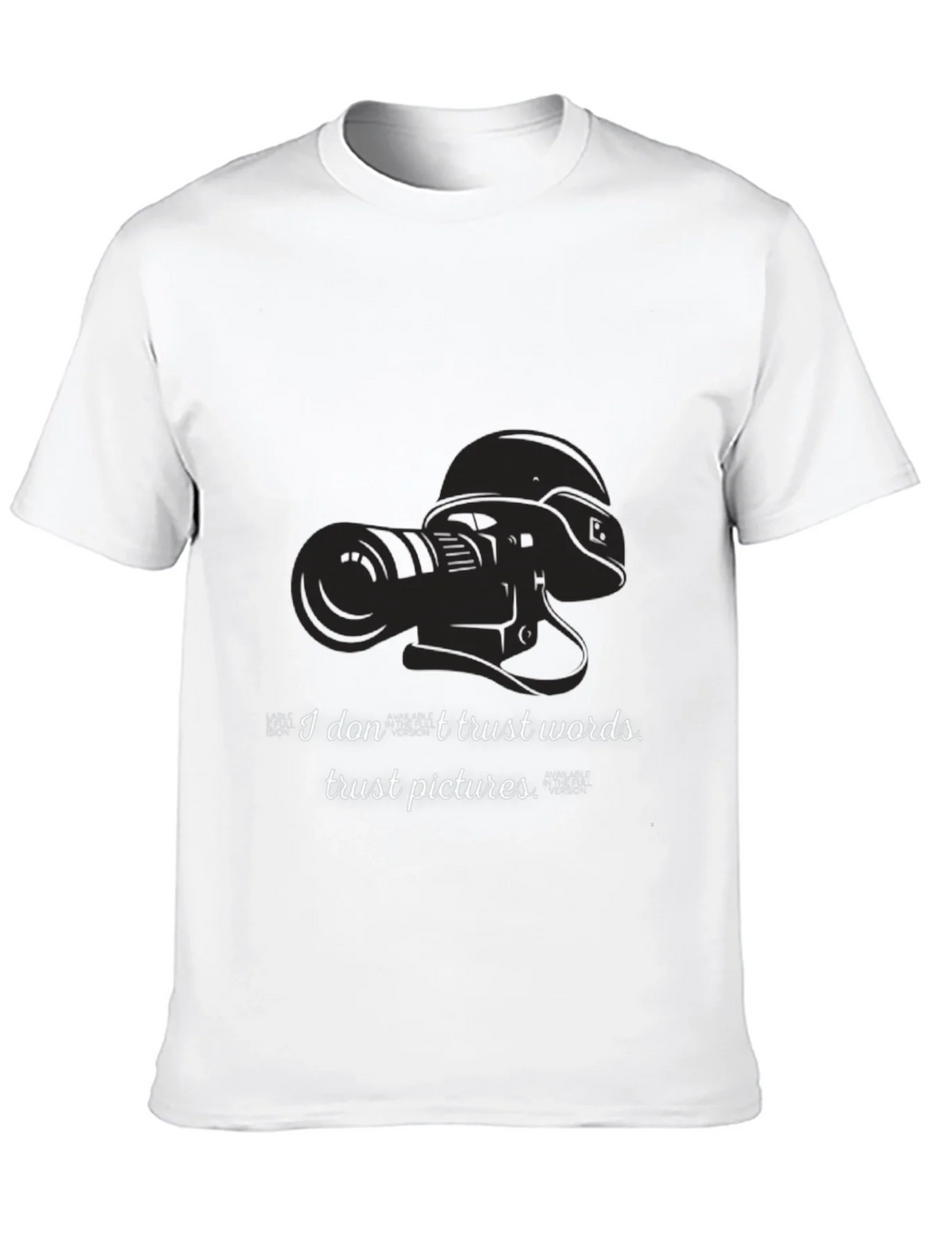 Trust Pictures Black Graphic Tee