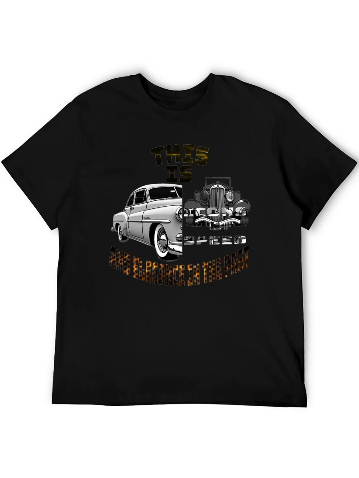 Vintage Car Enthusiast T-Shirt: This is My Speed