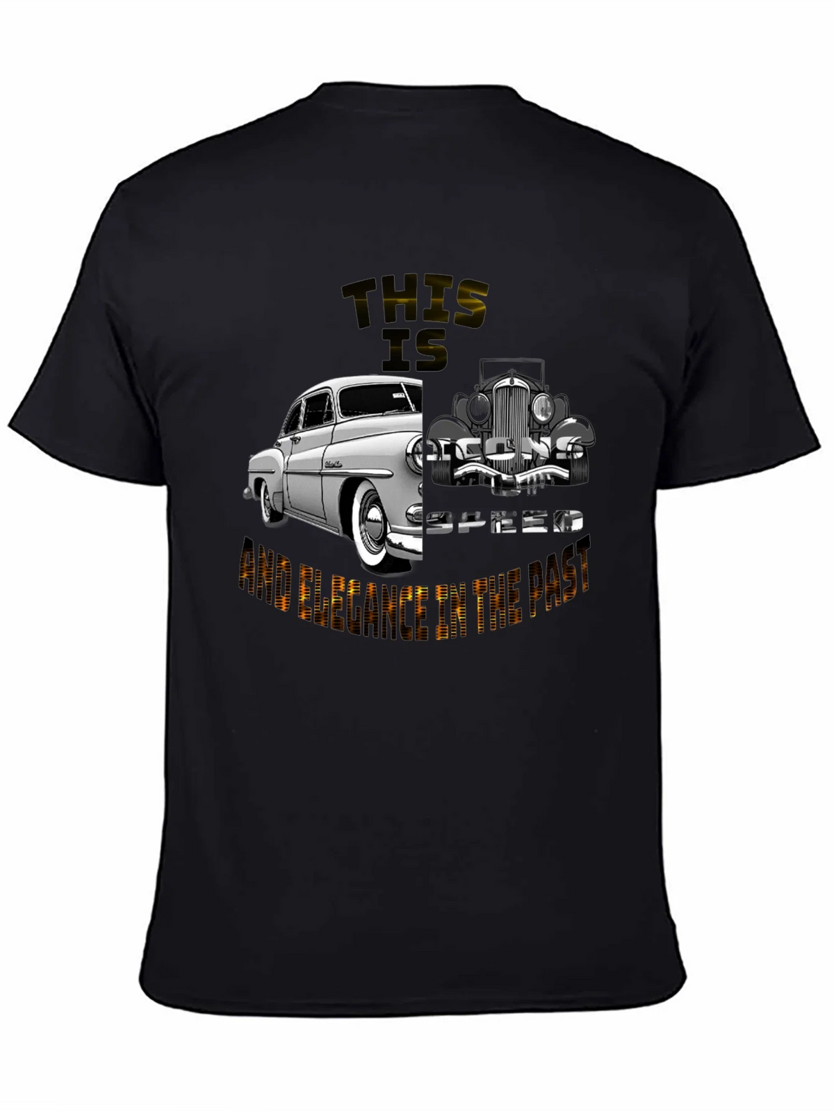 Vintage Car Enthusiast T-Shirt: This is My Speed
