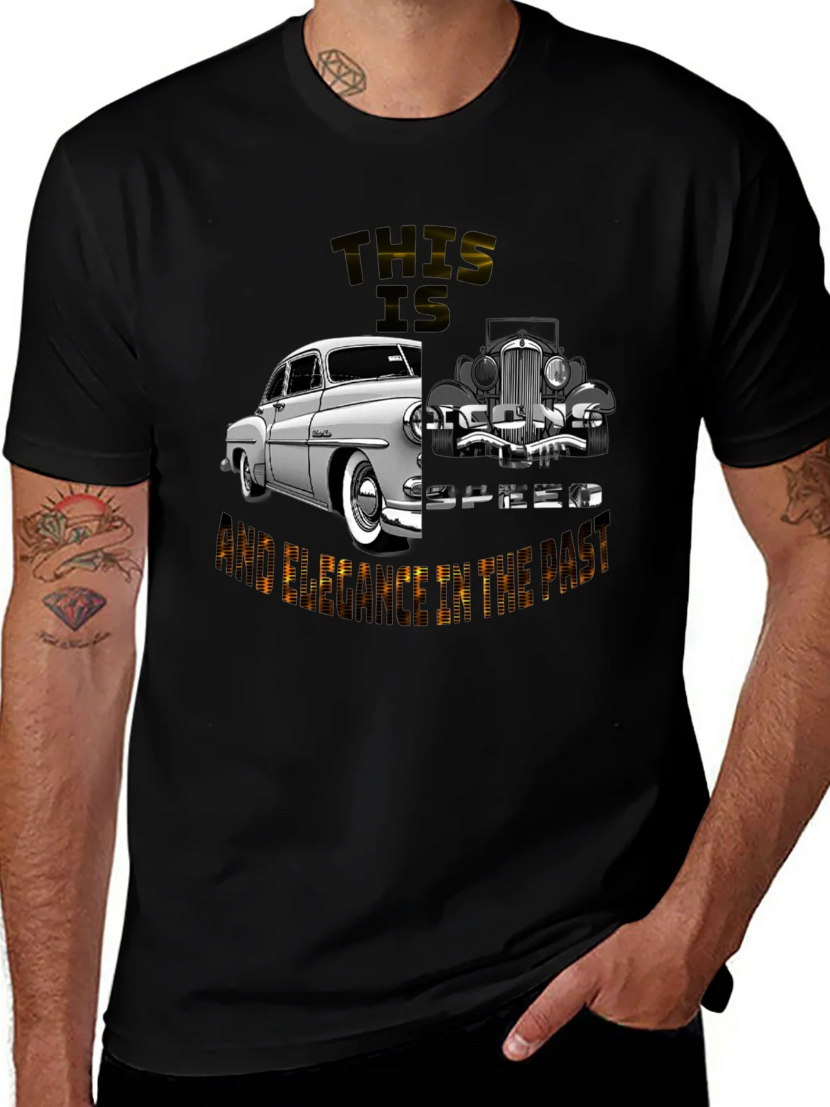 Vintage Car Enthusiast T-Shirt: This is My Speed