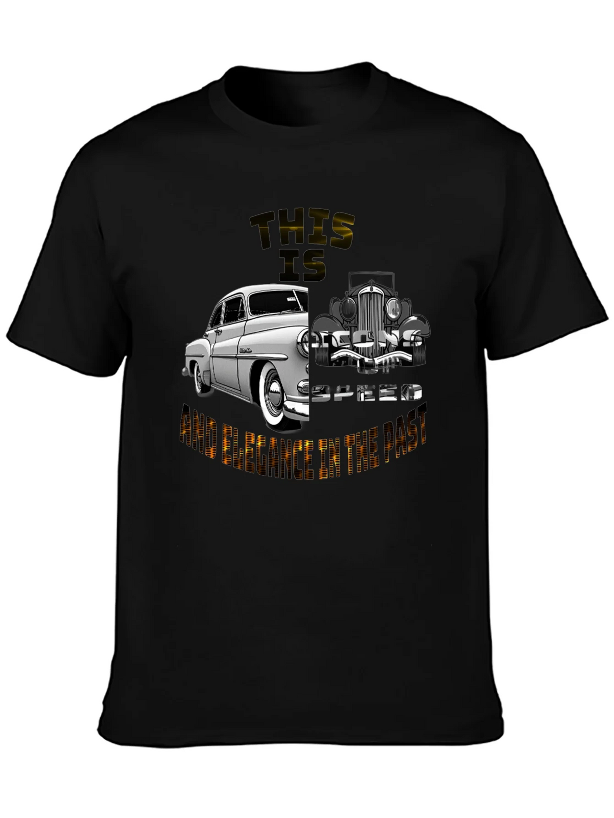 Vintage Car Enthusiast T-Shirt: This is My Speed