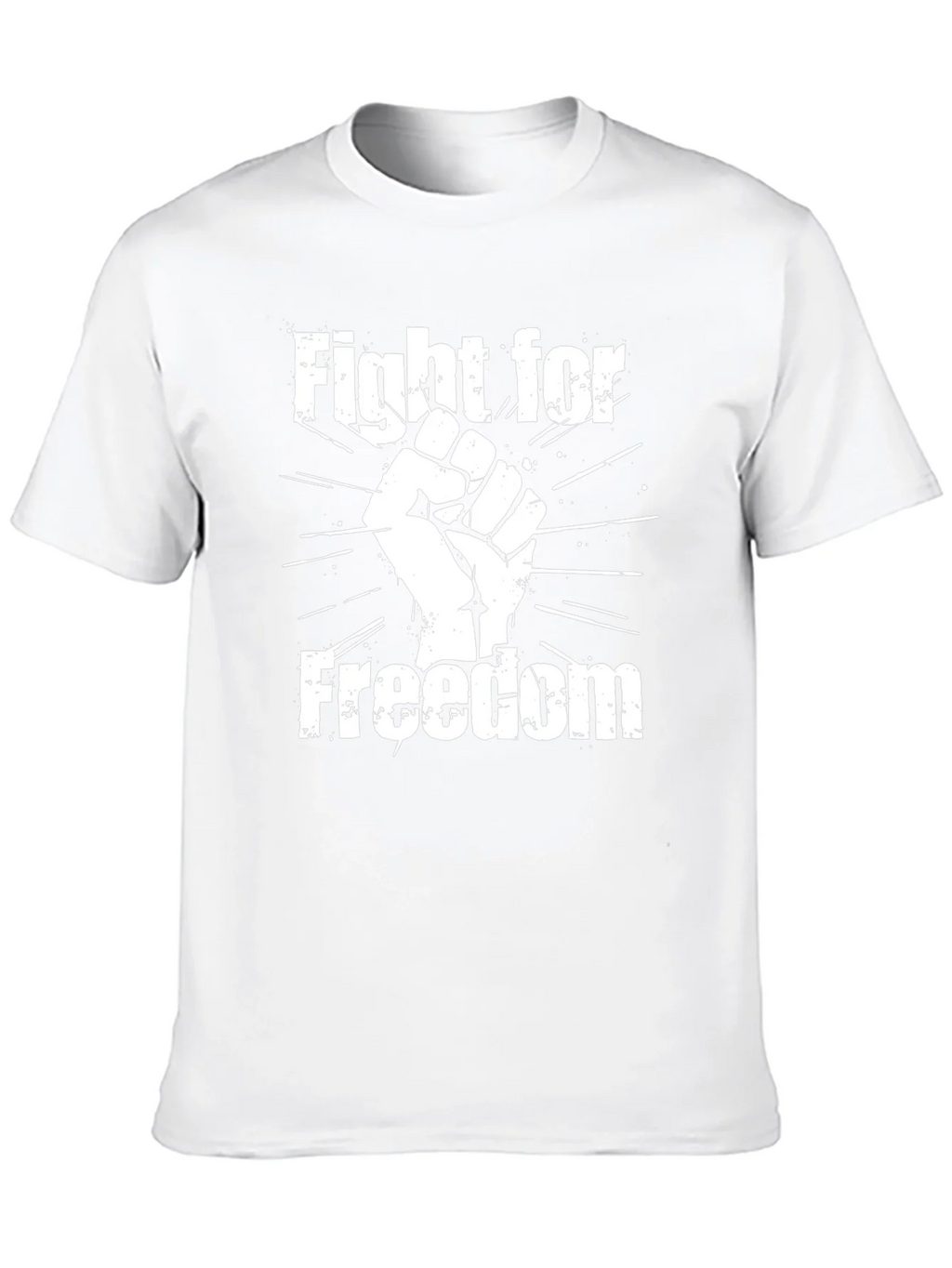 Fight for Freedom Graphic Tee - Black