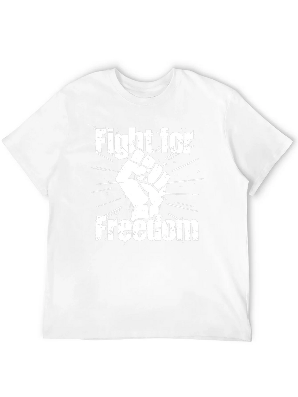 Fight for Freedom Graphic Tee - Black