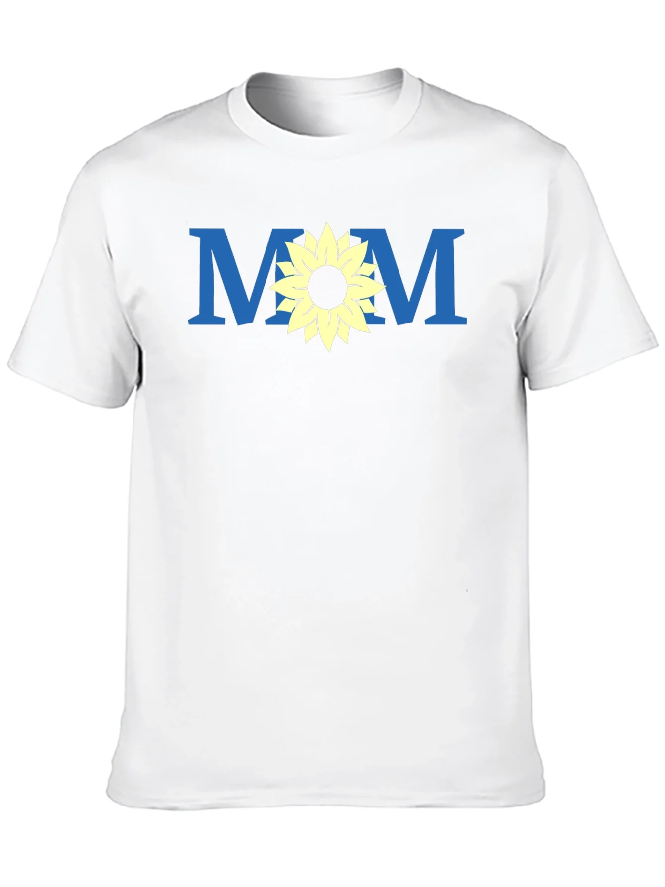 Mom Sunflower Graphic Tee - Black Unisex T-Shirt