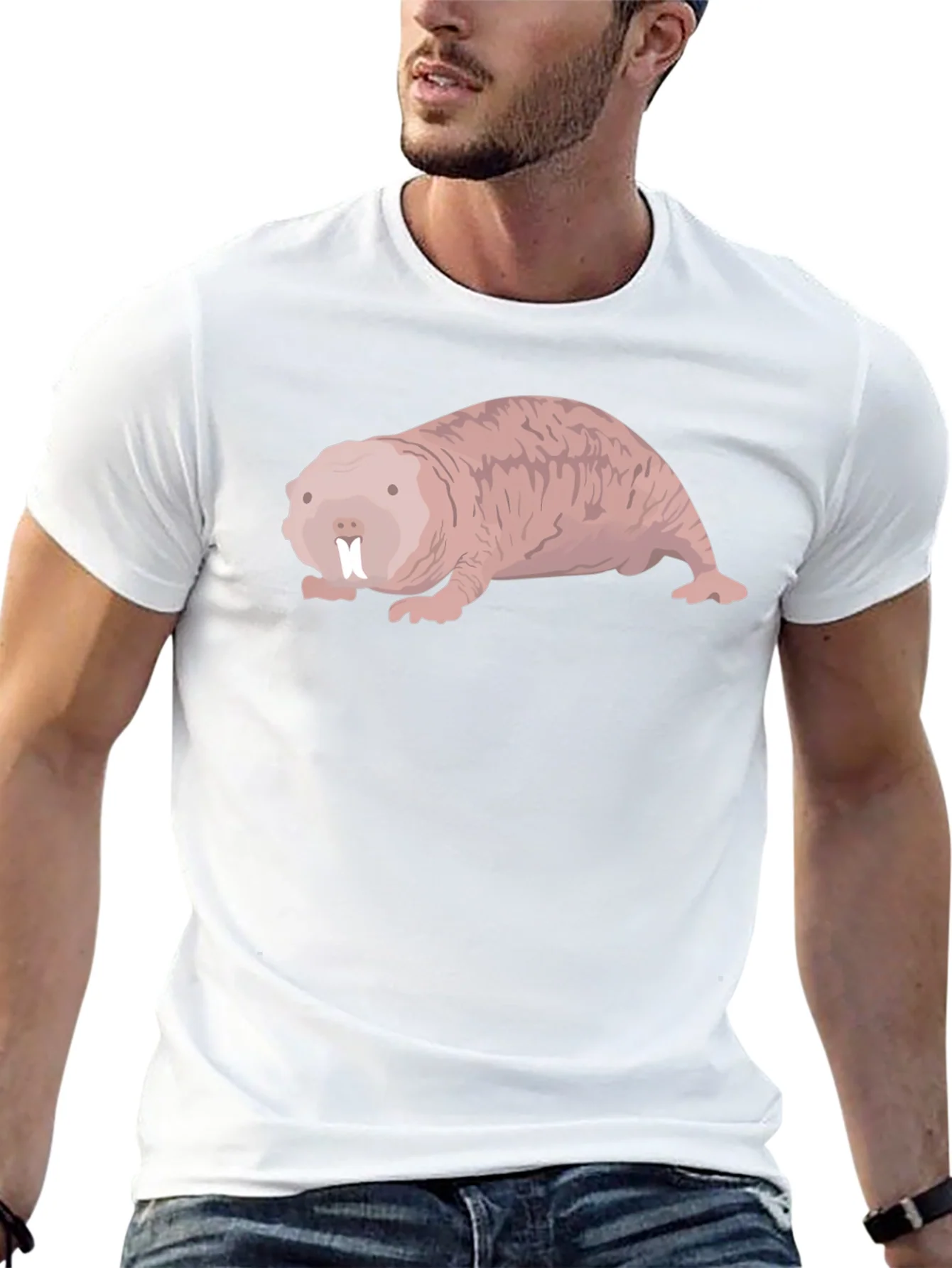 Naked Mole Rat T-Shirt Funny Rodent Tee