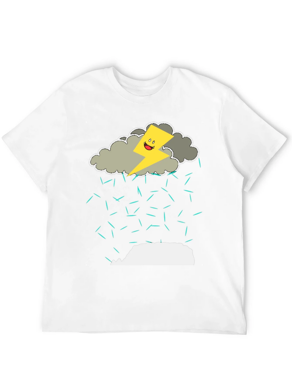 Funny Thunderstorm Graphic T-Shirt