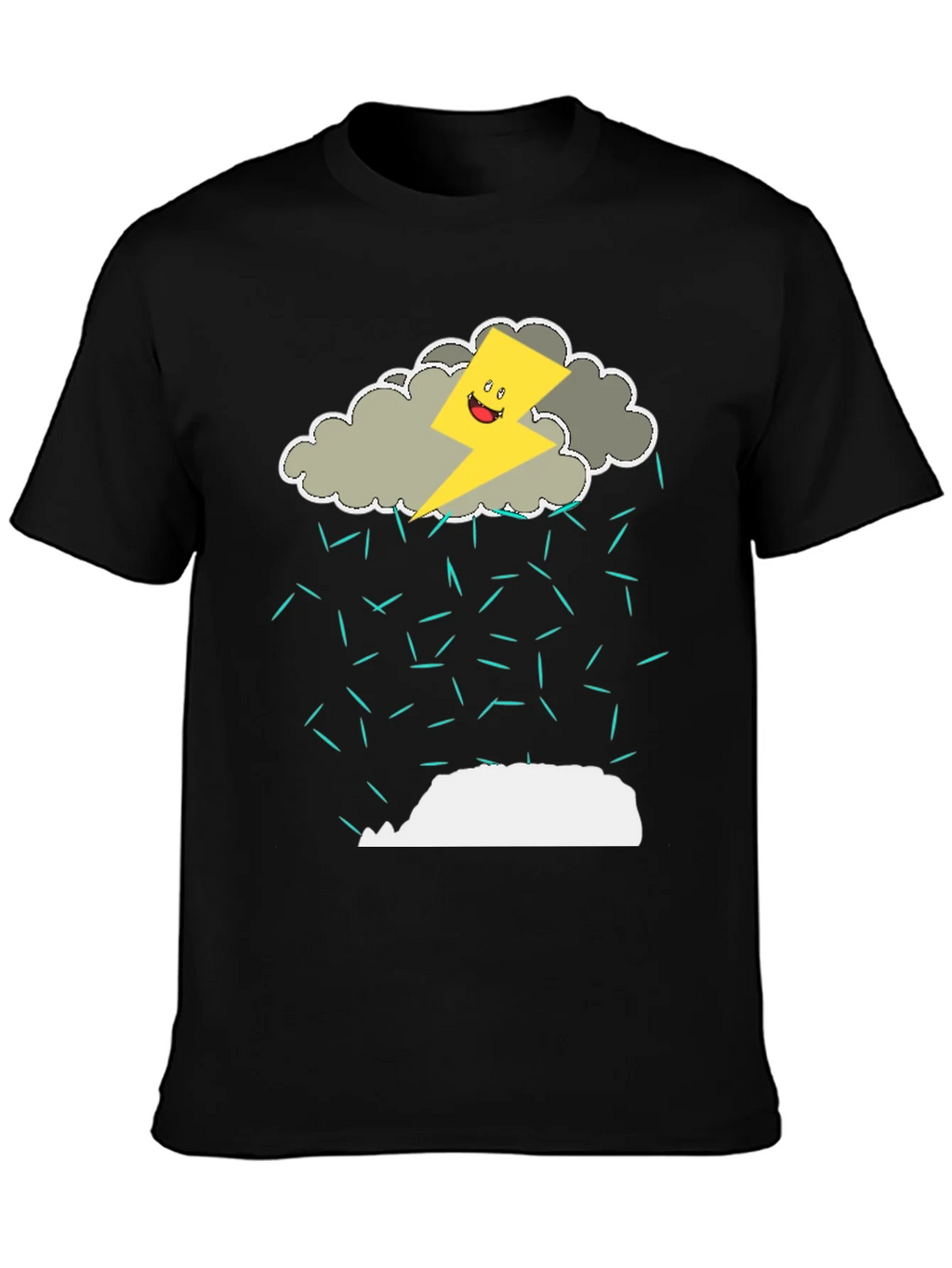 Funny Thunderstorm Graphic T-Shirt