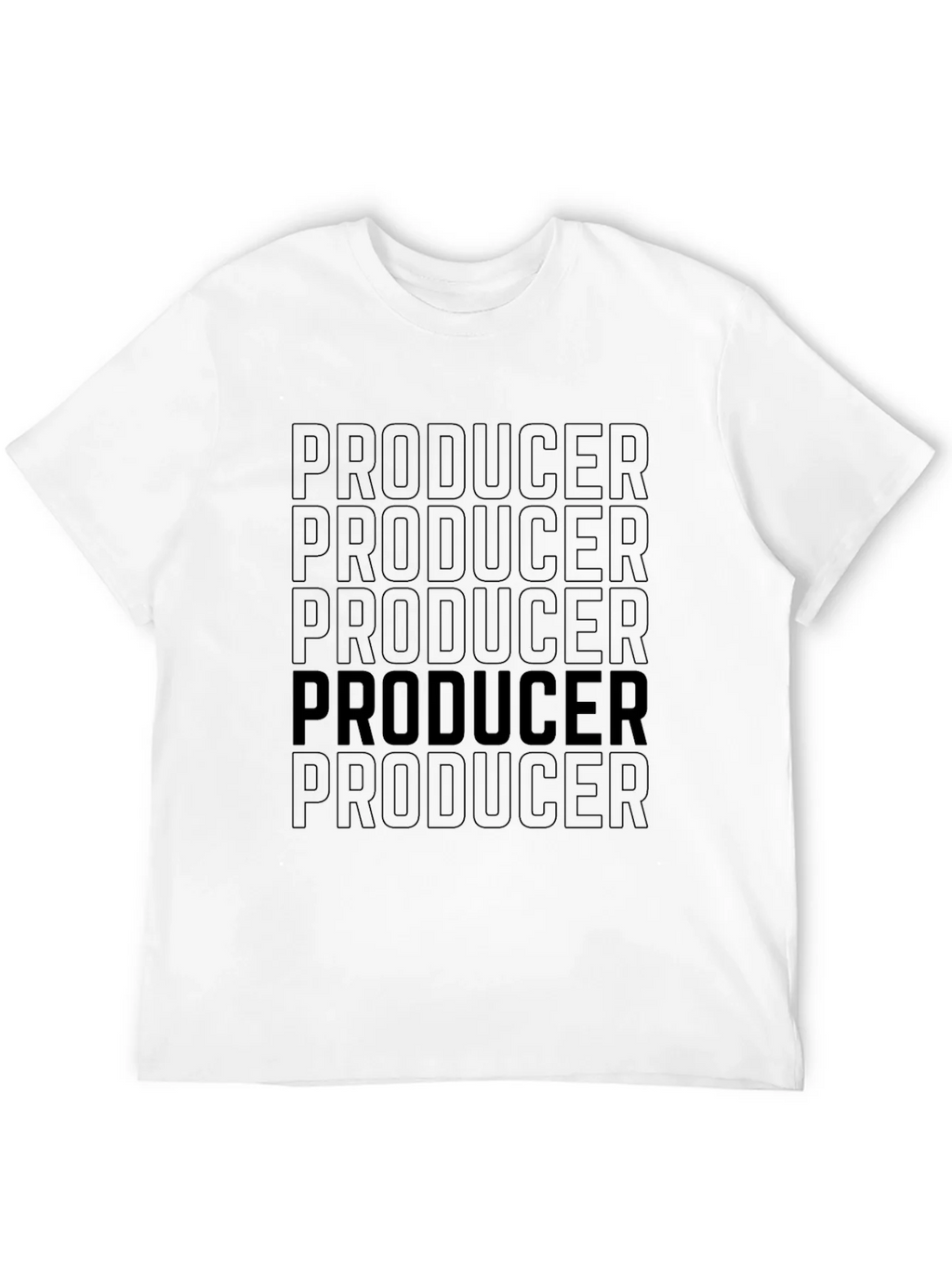 Producer Graphic T-Shirt - Bold Statement Tee