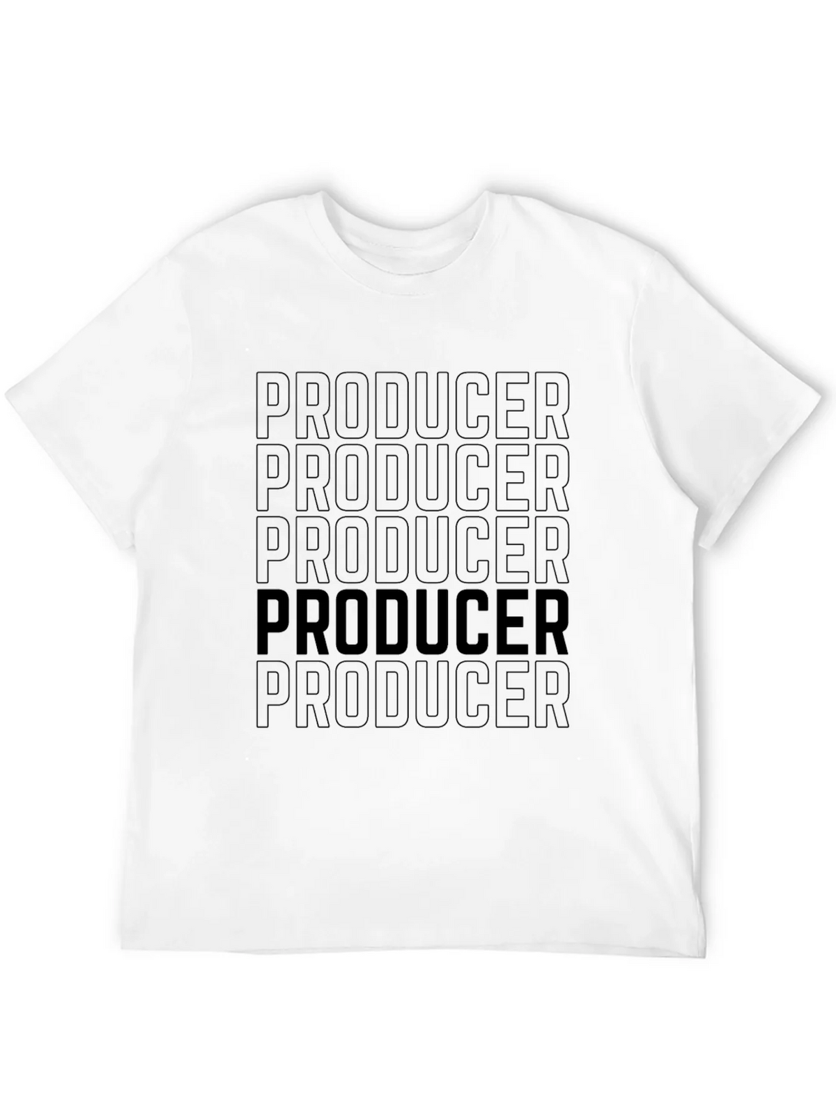 Producer Graphic T-Shirt - Bold Statement Tee