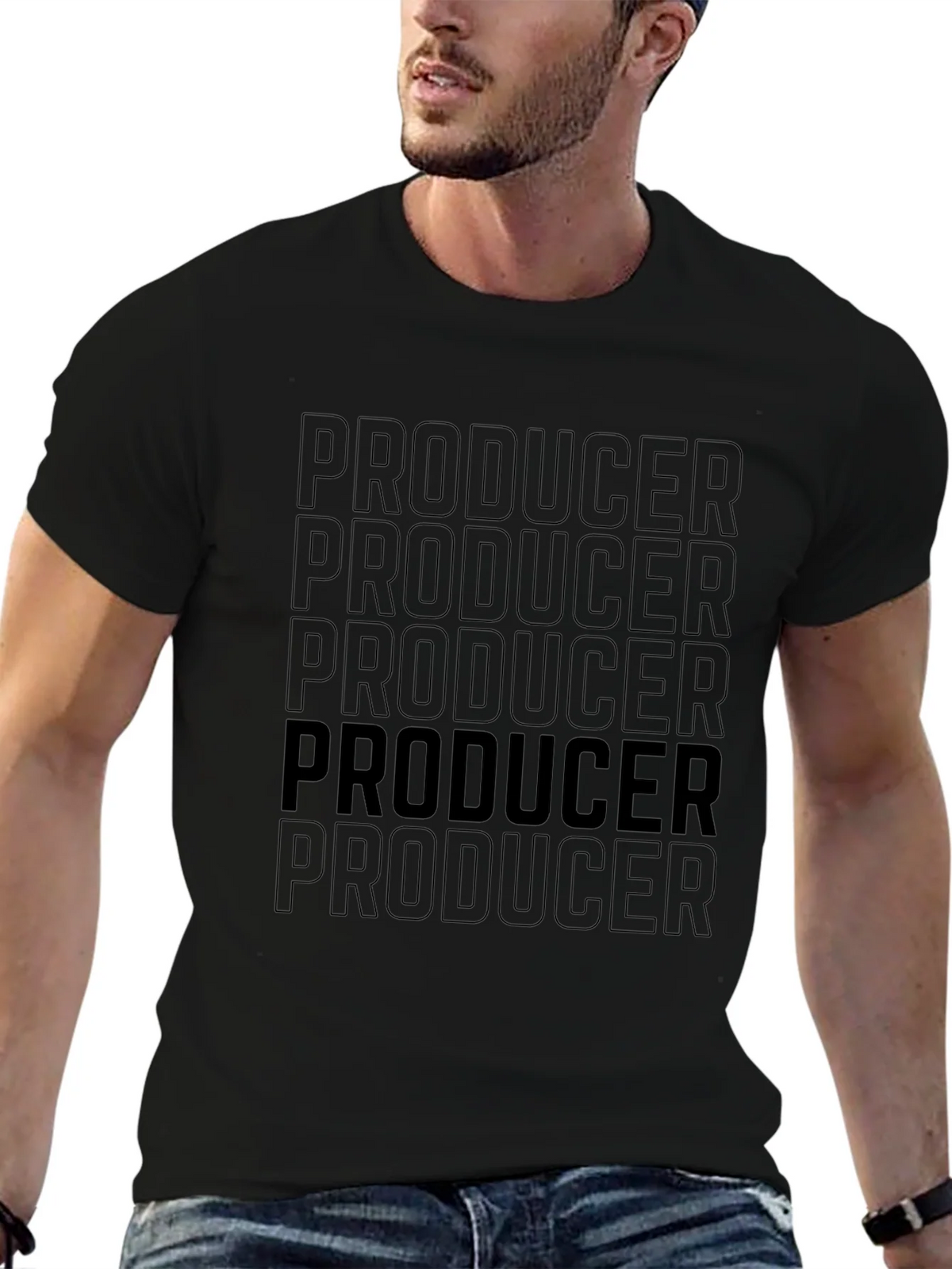 Producer Graphic T-Shirt - Bold Statement Tee