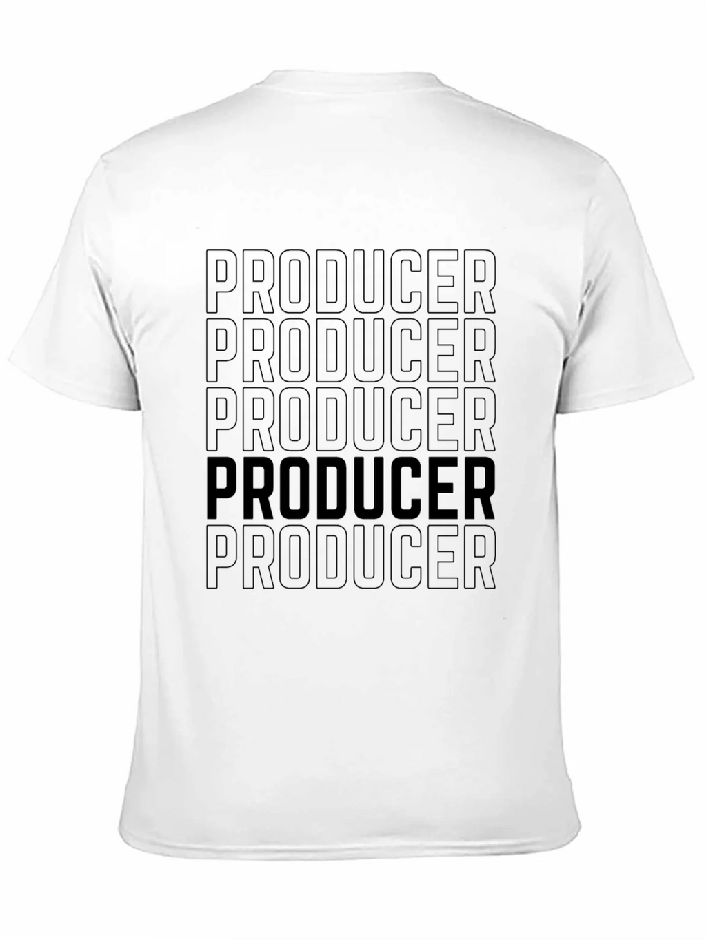 Producer Graphic T-Shirt - Bold Statement Tee