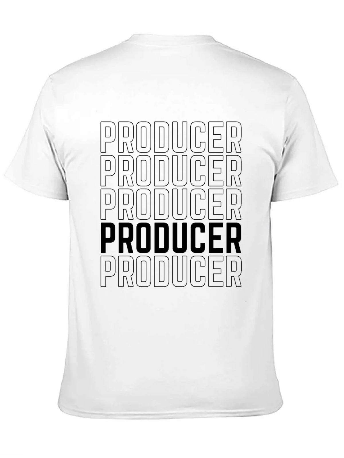 Producer Graphic T-Shirt - Bold Statement Tee