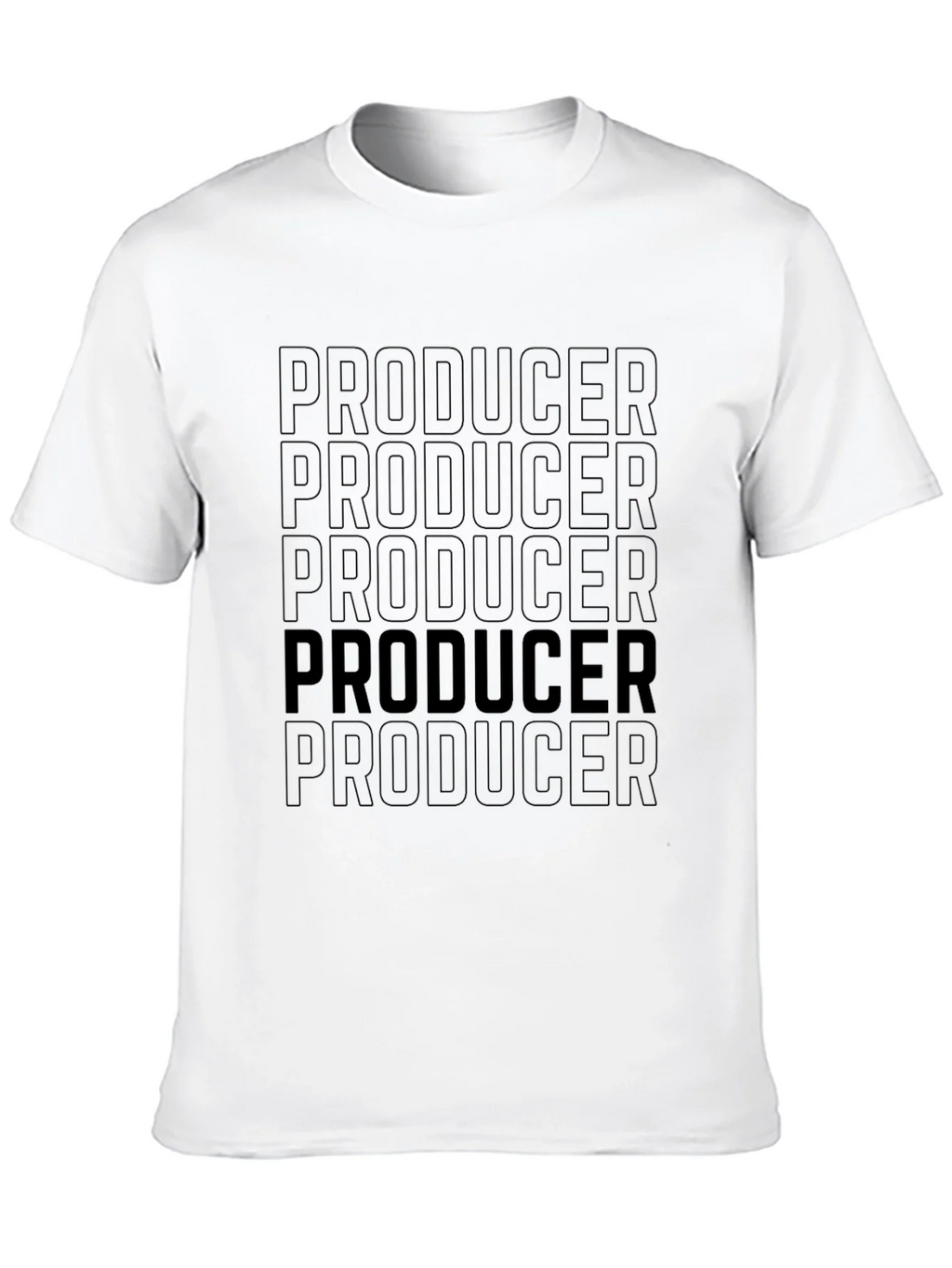 Producer Graphic T-Shirt - Bold Statement Tee