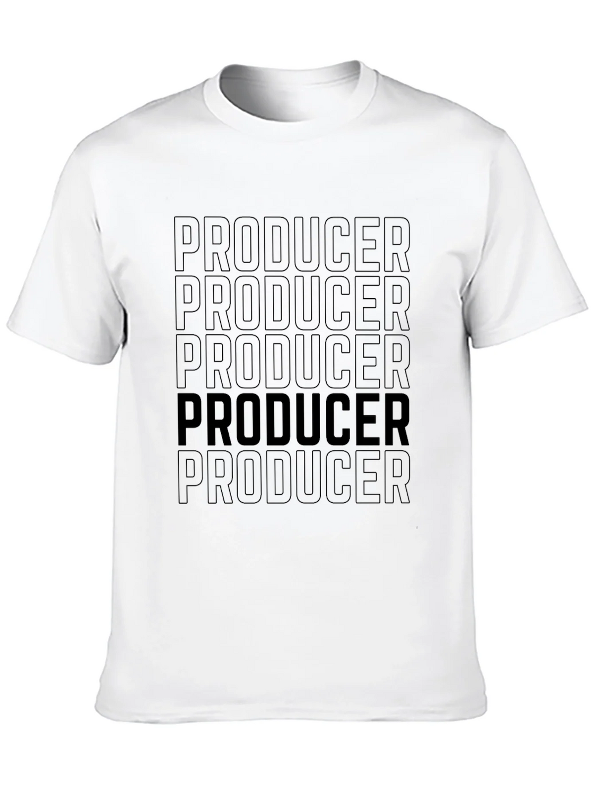 Producer Graphic T-Shirt - Bold Statement Tee