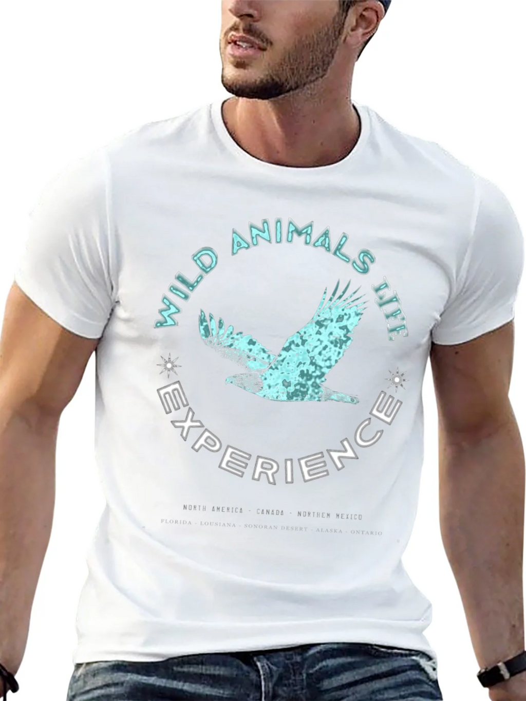Wild Animals Life Experience Graphic Tee