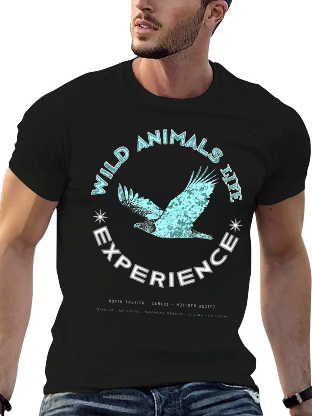 Wild Animals Life Experience Graphic Tee