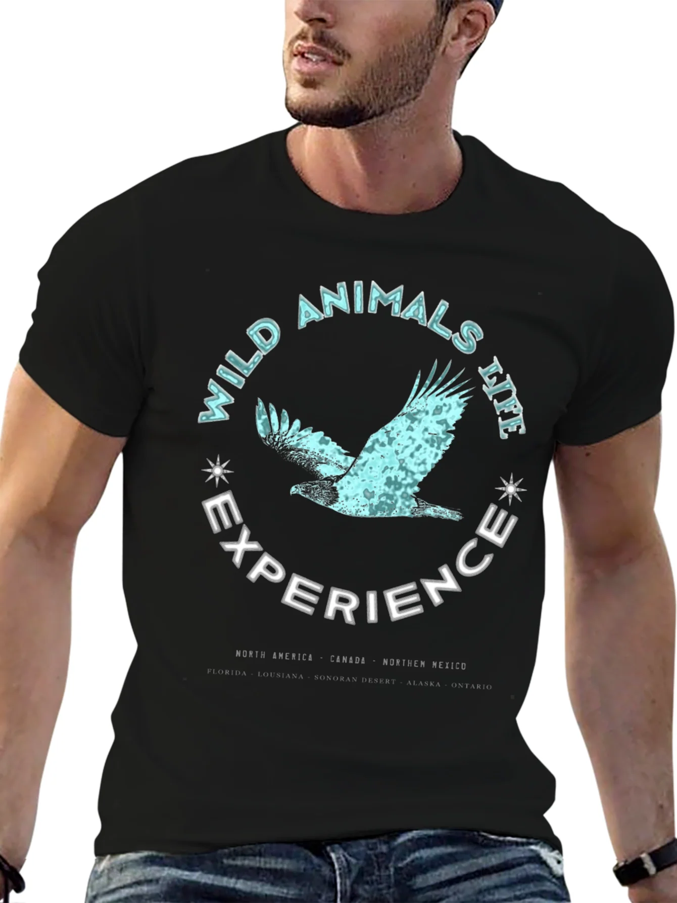 Wild Animals Life Experience Graphic Tee