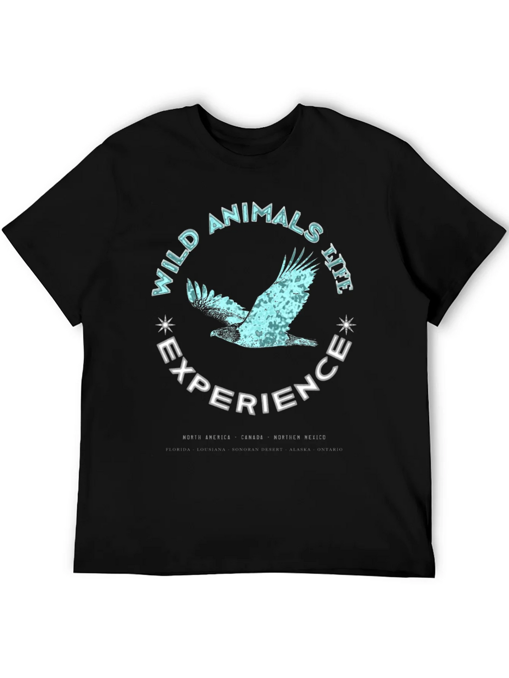 Wild Animals Life Experience Graphic Tee