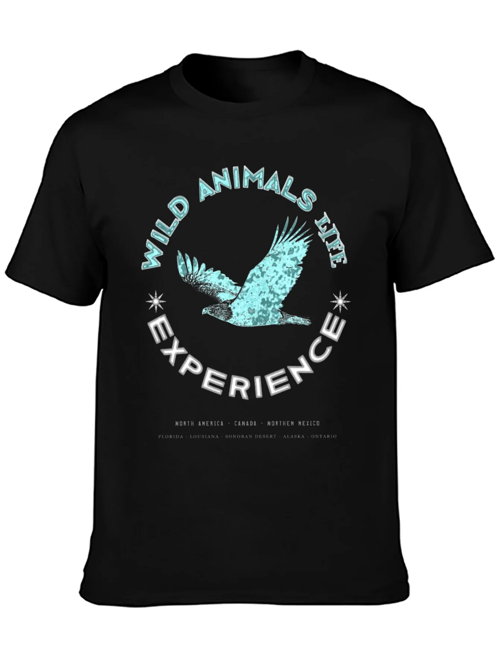 Wild Animals Life Experience Graphic Tee
