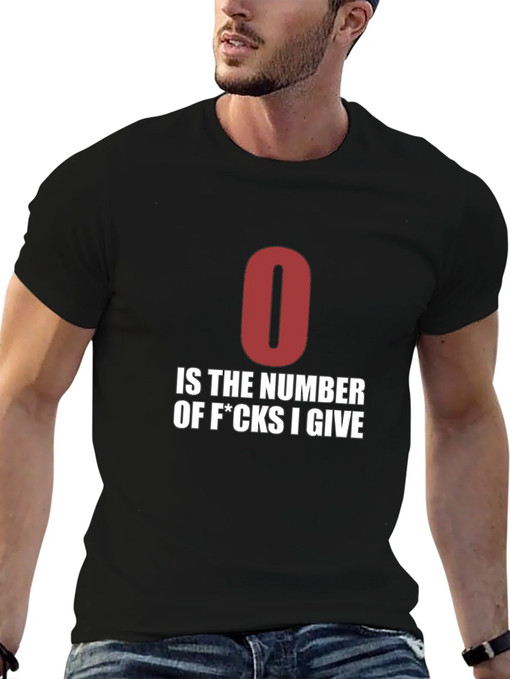 Zero F*cks Given Graphic Tee